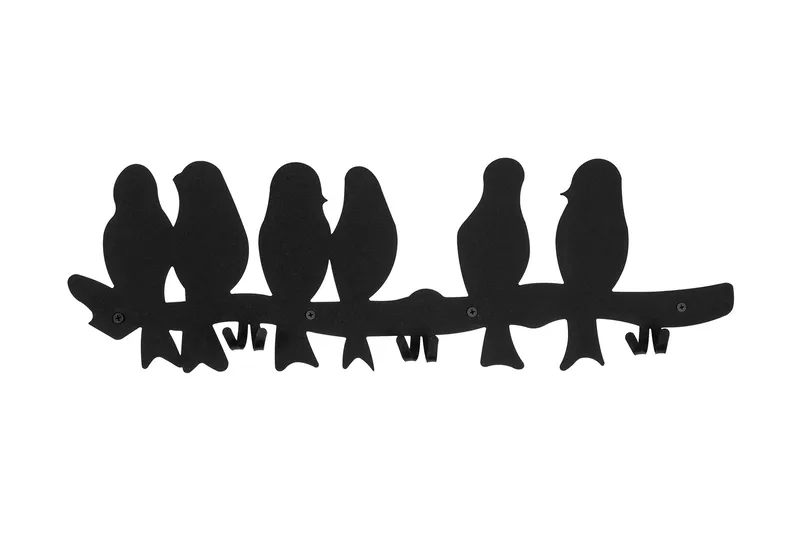 Manivka Tøjkroge - Sort - Opbevaring - Tøjopbevaring - Knagerækker