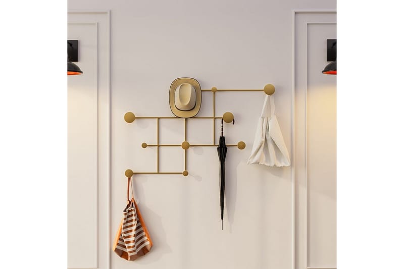 Metalkrog til Væg Colna Rany - Rany - Opbevaring - Tøjopbevaring - Knagerækker