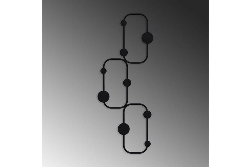 Metalkrog til Væg Dravos Sort - Sort - Opbevaring - Tøjopbevaring - Knagerækker