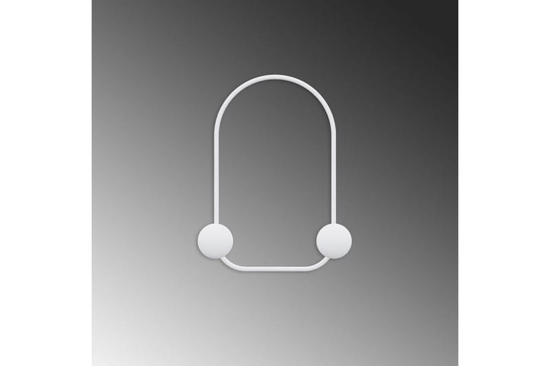 Metalkrog til Væg Frø Hvid - Hvid - Opbevaring - Tøjopbevaring - Knagerækker