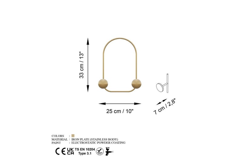 Metalkrog til Væg Frø Rany - Rany - Opbevaring - Tøjopbevaring - Knagerækker