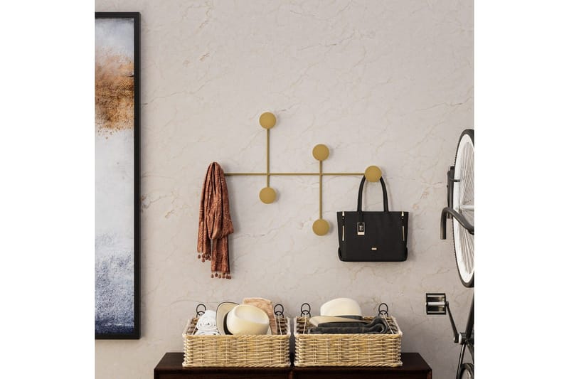 Metalkrog til Væg Inermis Rany - Rany - Opbevaring - Tøjopbevaring - Knagerækker