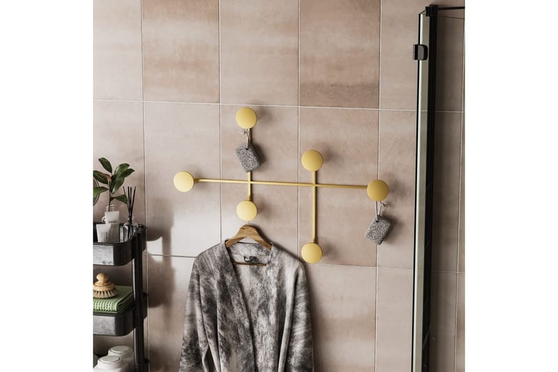 Metalkrog til Væg Inermis Rany - Rany - Opbevaring - Tøjopbevaring - Knagerækker