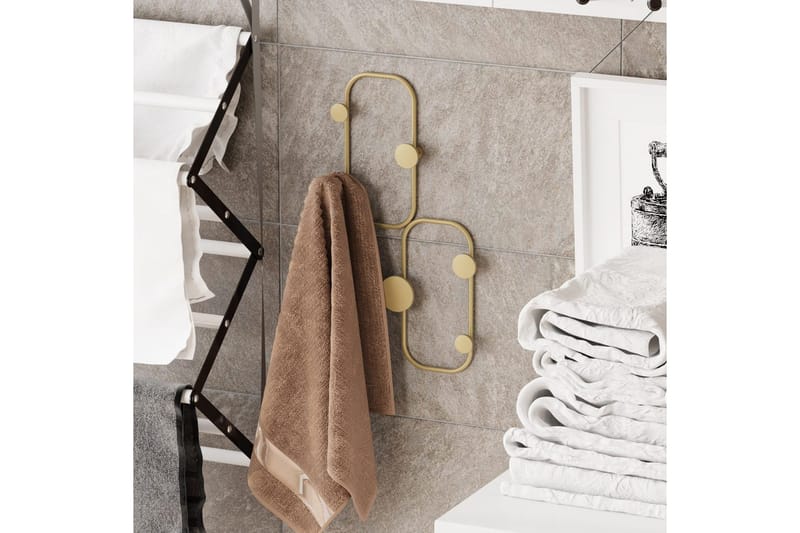 Metalkrog til Væg Mariehøne Rany - Rany - Opbevaring - Tøjopbevaring - Knagerækker