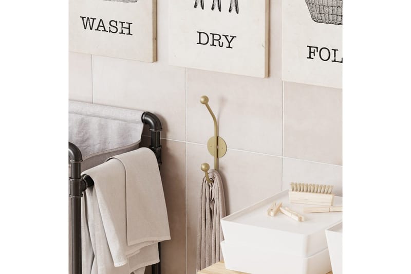 Metalkrog til Væg Næsehorn Rany - Rany - Opbevaring - Tøjopbevaring - Knagerækker