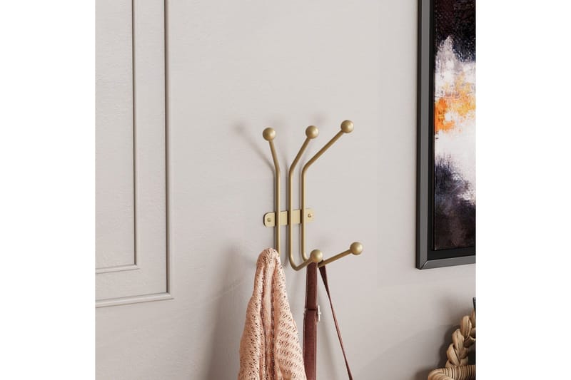 Metalkrog til Væg Narwanire Rany - Rany - Opbevaring - Tøjopbevaring - Knagerækker