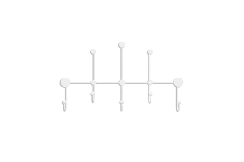 Metalkrog til Væg Ranjita Hvid, Hvid