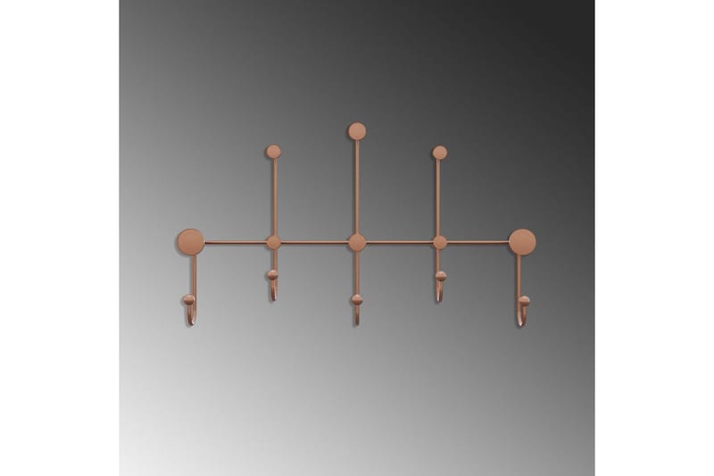 Metalkrog til Væg Ranjita Kobber - Kobber - Opbevaring - Tøjopbevaring - Knagerækker