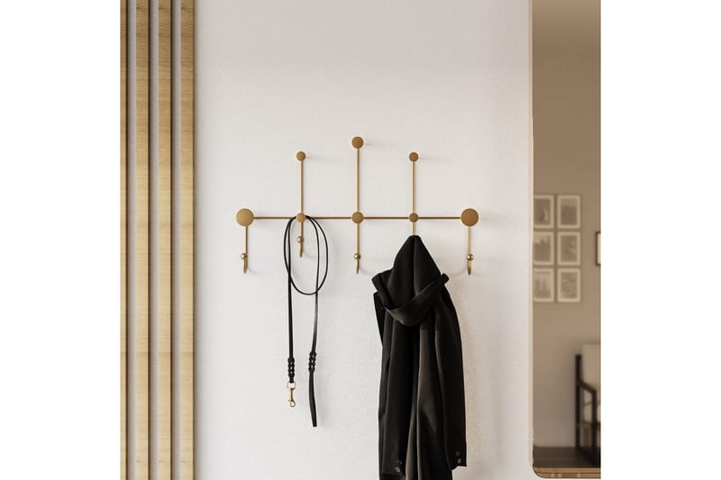 Metalkrog til Væg Ranjita Rany - Rany - Opbevaring - Tøjopbevaring - Knagerækker