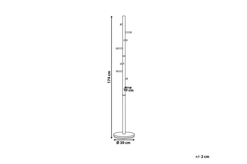 Pafundi tøjbøjle - Guld - Opbevaring - Tøjopbevaring - Knagerækker - Tøjstativ