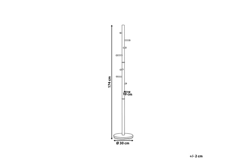 Pafundi tøjbøjle - Guld - Opbevaring - Tøjopbevaring - Knagerækker - Tøjstativ