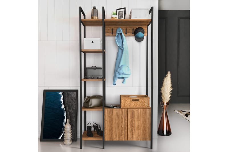 Rinorea Tøjstativ 90x175 cm, Brun