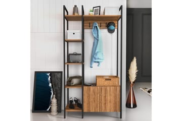 Rinorea Tøjstativ 90x175 cm - Brun - Opbevaring - Tøjopbevaring - Knagerækker