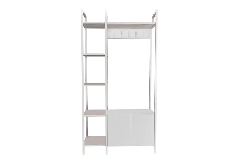 Rinorea Tøjstativ 90x175 cm - Hvid - Opbevaring - Tøjopbevaring - Knagerækker