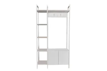 Rinorea Tøjstativ 90x175 cm - Hvid - Opbevaring - Tøjopbevaring - Knagerækker