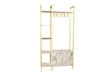 Rinorea Tøjstativ 90x175 cm - Hvid - Opbevaring - Tøjopbevaring - Knagerækker