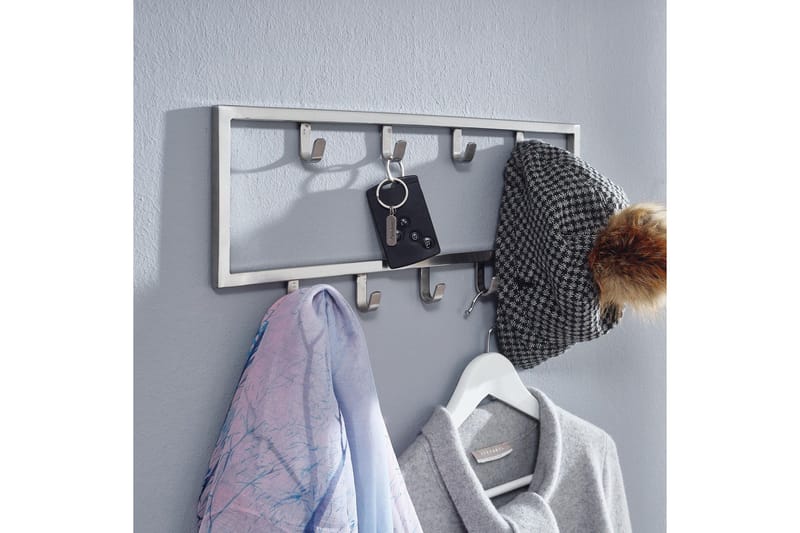 Seddik Knagerække 50 cm - Sølv - Opbevaring - Tøjopbevaring - Knagerækker