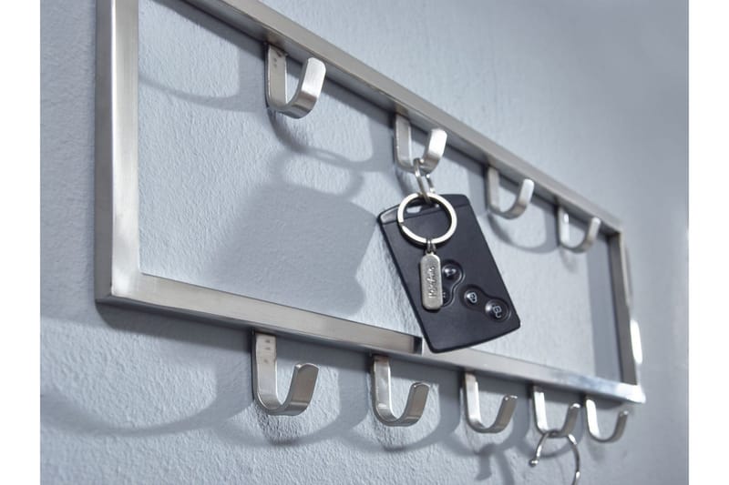 Seddik Knagerække 50 cm - Sølv - Opbevaring - Tøjopbevaring - Knagerækker