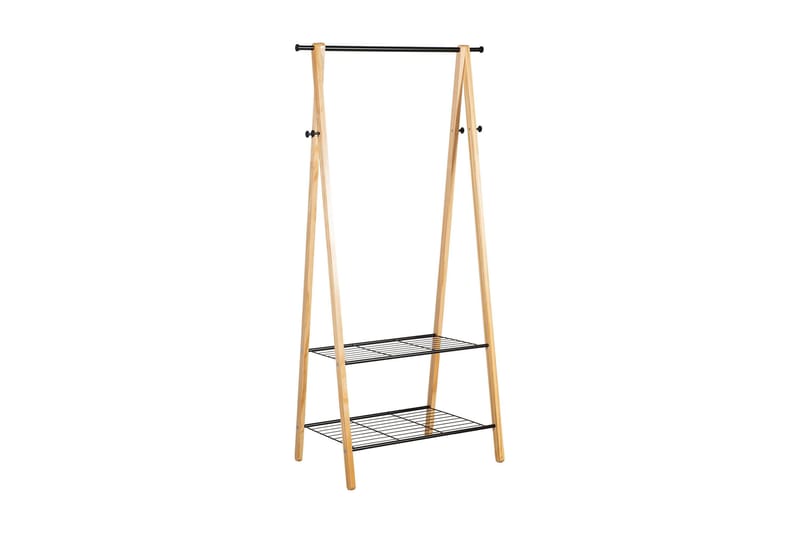 Tøjstativ FOREST 2 hylder og 4 kroge 79x45x155, undefined