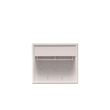 Zeylor væghylde 100 cm - beige - Opbevaring - Tøjopbevaring - Knagerækker - Tøjstativ