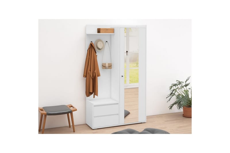 Kosmo Tøjstativ - Hvid - Opbevaring - Tøjopbevaring - Knagerækker