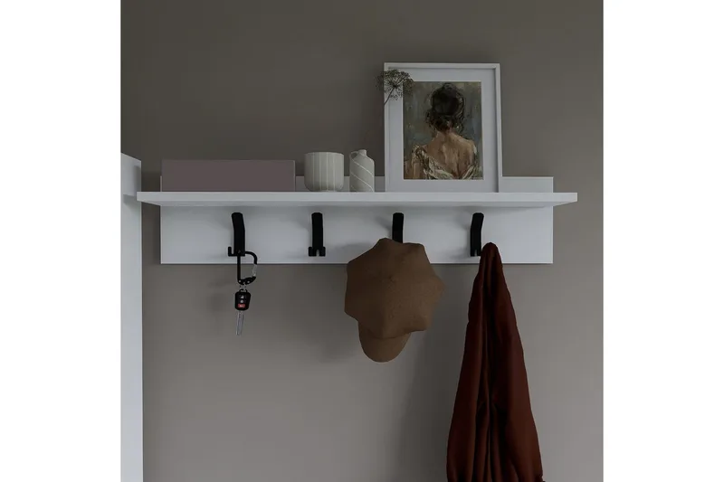 Nagouri Tøjstativ 90 cm, Hvid