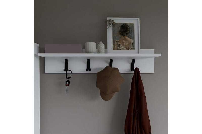 Nagouri Tøjstativ 90 cm, Hvid