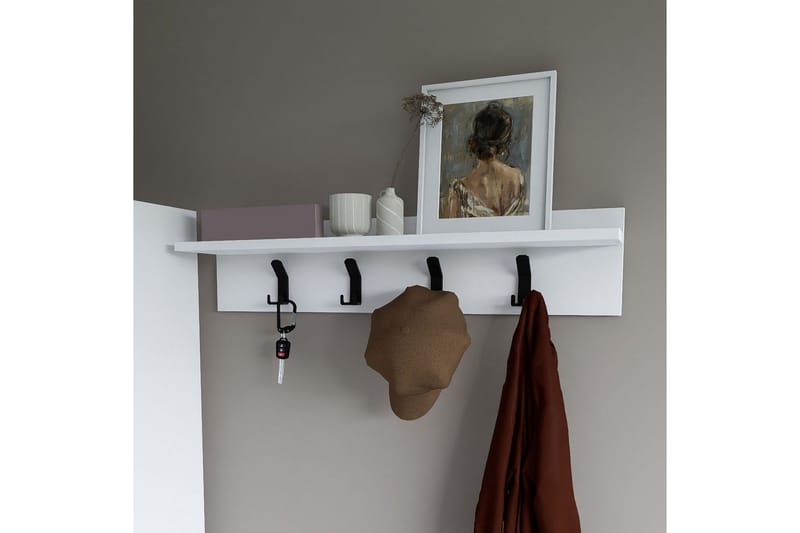 Nagouri Tøjstativ 90 cm - Hvid - Opbevaring - Tøjopbevaring - Knagerækker