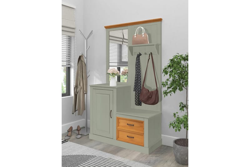 Selma Tøjstativ - Grøn - Opbevaring - Tøjopbevaring - Knagerækker