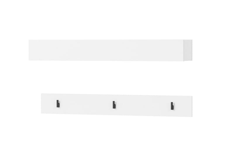 Simply Knagerække 92 cm, Hvid