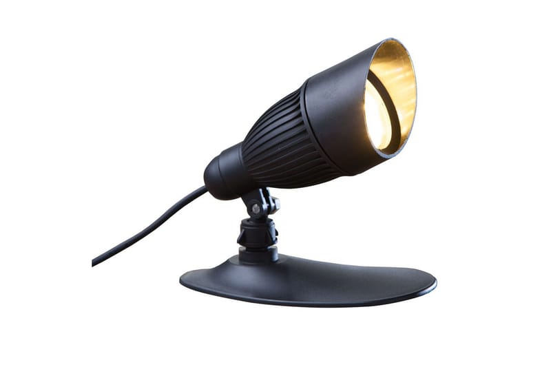 Belysningsspot Heissner Smart Light 9W Sort Varmhvid - Sport & fritid - Camping & vandring - Friluftsudstyr