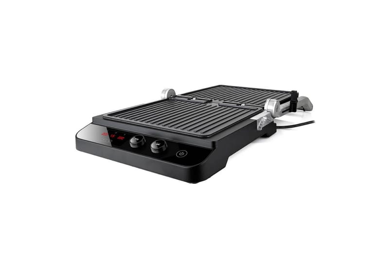 Bordgrill Black+Decker Børstet Stål Temp Control 2000W - Sport & fritid - Camping & vandring - Udekøkken & camnpingkøkken