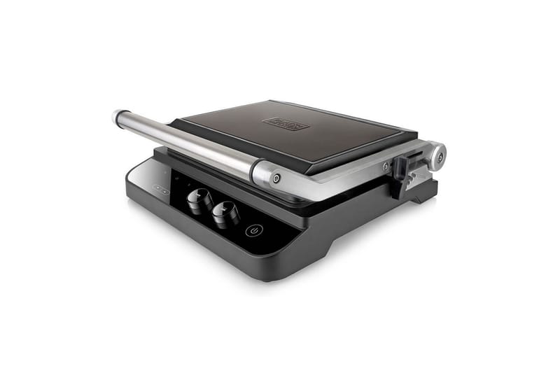 Bordgrill Black+Decker Børstet stål temperaturkontrol 2000W - Sport & fritid - Camping & vandring - Udekøkken & camnpingkøkken