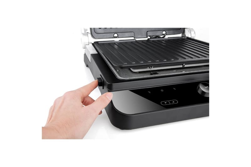 Bordgrill Black+Decker Børstet stål temperaturkontrol 2000W - Sport & fritid - Camping & vandring - Udekøkken & camnpingkøkken