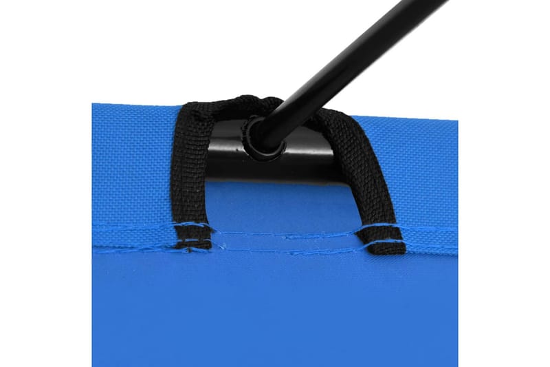campingseng 180x60x19 cm oxfordstof og stål blå - Blå - Sport & fritid - Camping & vandring - Campingmøbler