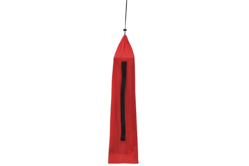 campingseng 180x60x19 cm oxfordstof og stål rød - Rød - Sport & fritid - Camping & vandring - Campingmøbler