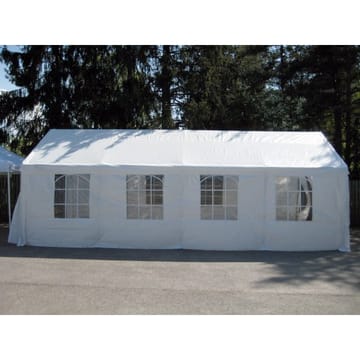 Festtelt HOME4YOU 4x8M, Hvid - Hvid - Have - Udendørs miljø - Udendørs opbevaring - Havetelt & lagertelte - Partytelt