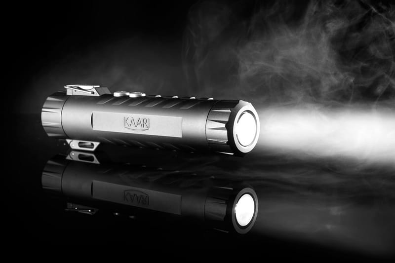 Kaari Loimu Plasma Lighter X2 med LED-lys Orange - Friluftsudstyr