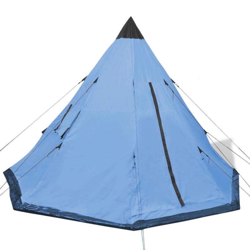 4-Personerstelt Blå - Blå - Sport & fritid - Camping & vandring - Telt