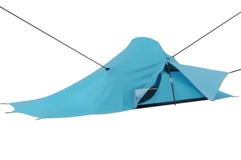 campingtelt 137x240x100 cm blå - Blå - Sport & fritid - Camping & vandring - Telt