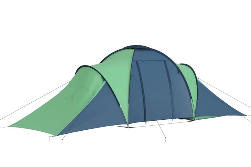 campingtelt 6 personer blå og grøn - Blå - Sport & fritid - Camping & vandring - Telt