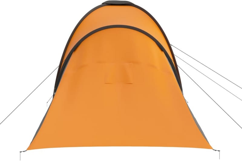 campingtelt 6 personer grå og orange - Grå - Sport & fritid - Camping & vandring - Telt