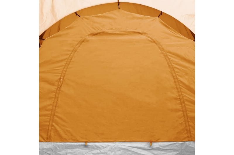 campingtelt 6 personer grå og orange - Grå - Sport & fritid - Camping & vandring - Telt