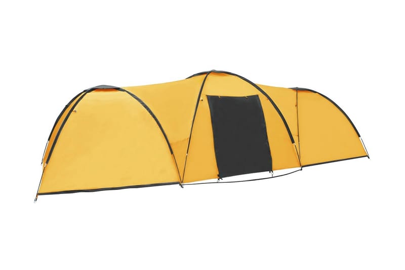 Campingtelt 8-Personers 650x240x190 cm Iglofacon Gul - Gul - Sport & fritid - Camping & vandring - Telt