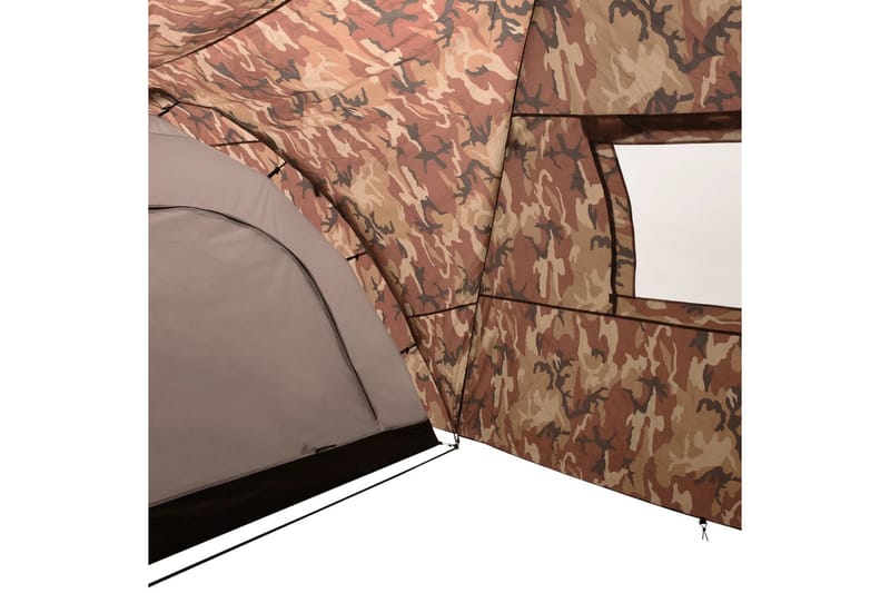 campingtelt 8-personers 650x240x190 cm iglofacon camouflage - Flerfarvet - Campingtelt - Telt