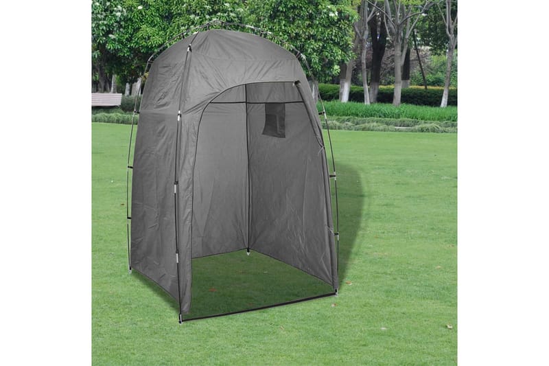 transportabelt campingtoilet med telt 10+10 l - Sport & fritid - Camping & vandring - Telt