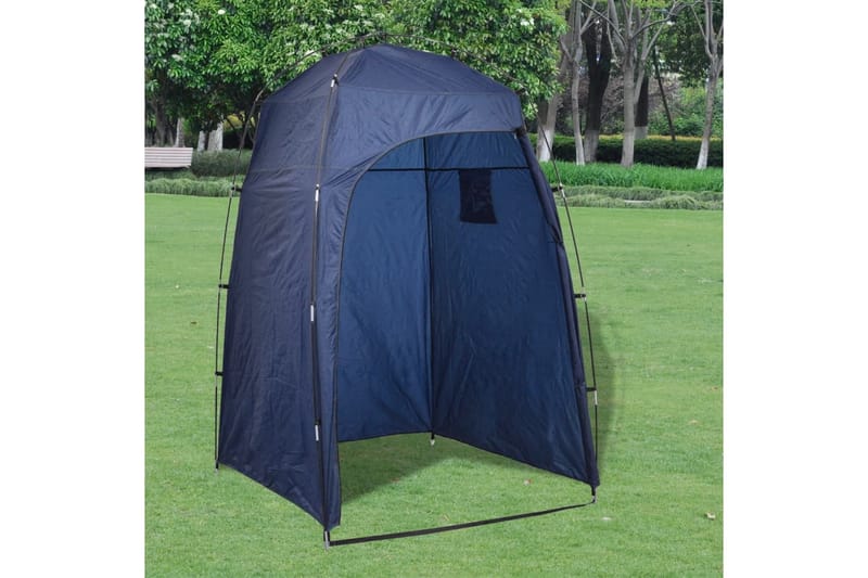 transportabelt campingtoilet med telt 10+10 l - Sport & fritid - Camping & vandring - Telt