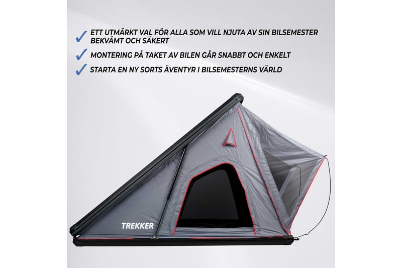 Trekker Telt Voyager M - Grå - Sport & fritid - Camping & vandring - Telt