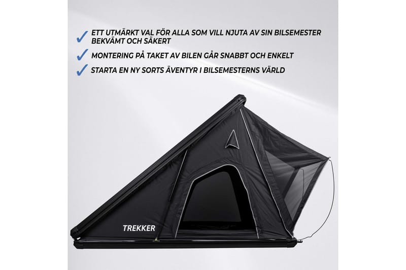 Trekker Telt Voyager M - Sort - Sport & fritid - Camping & vandring - Telt