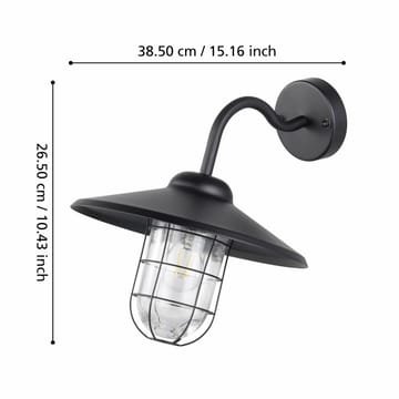 Væglampe Udendørsbelysning Melgoa - 30 cm - Have - Udendørs miljø - Entré - Entrébelysning